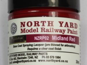 NZRP02 - Paint, Midland Red 30ml